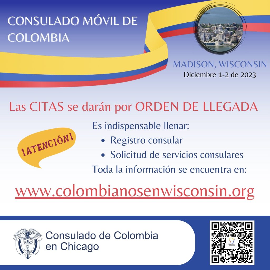 Visita del Consulado Colombiano y Feria de Servicios